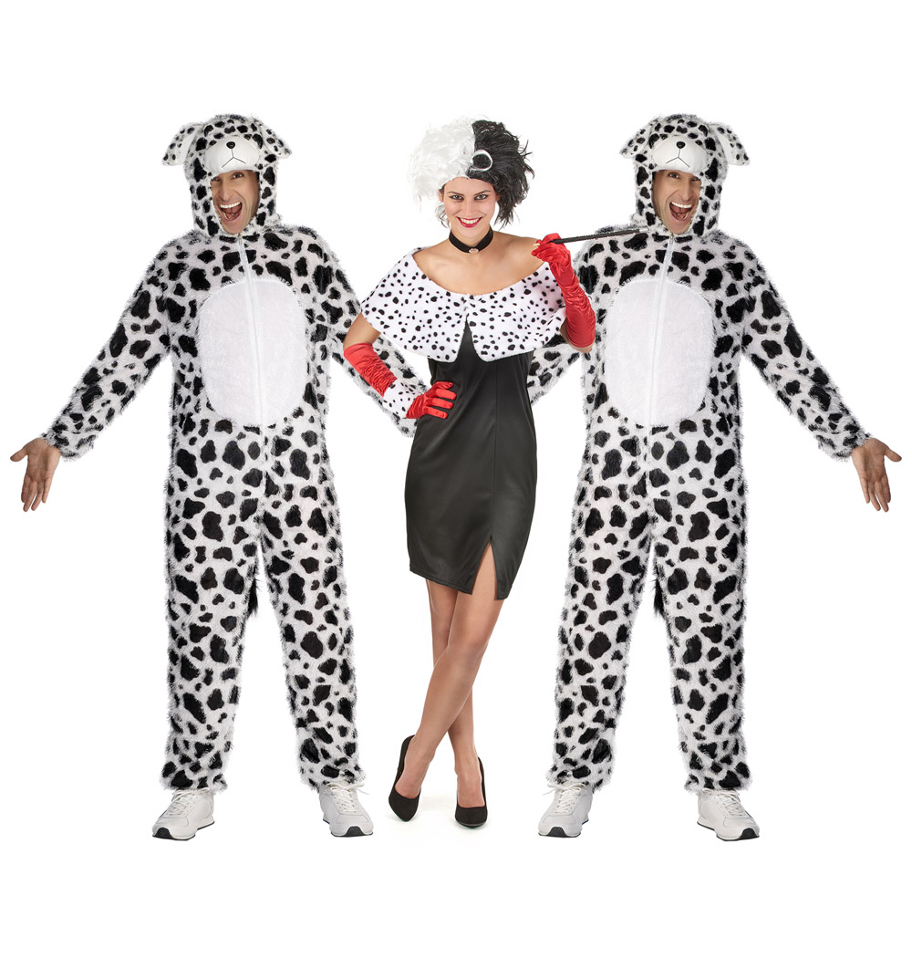 Cruella und die Dalmatiner Gruppenkostüm
