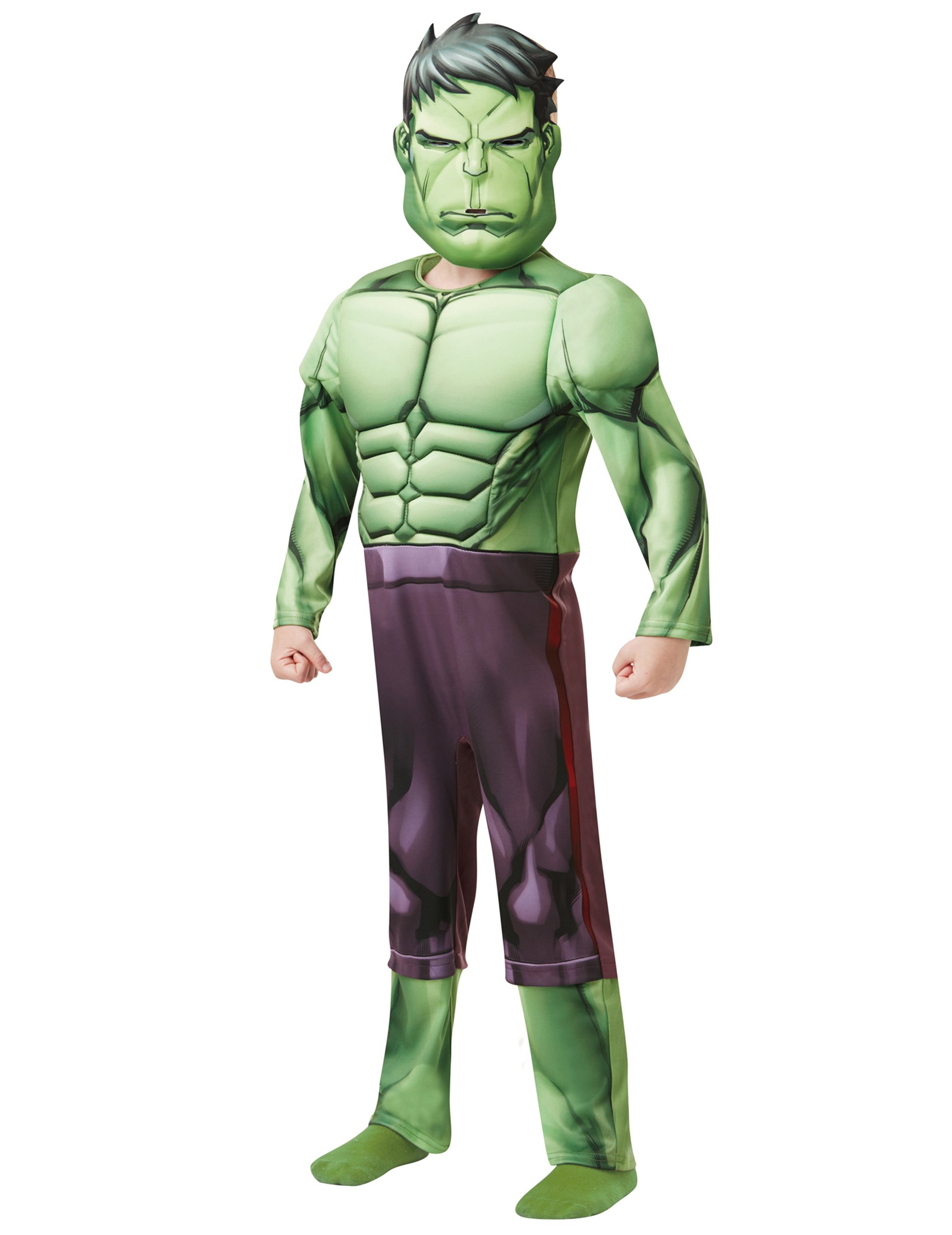 Deluxe Kostüm Hulk Kinder