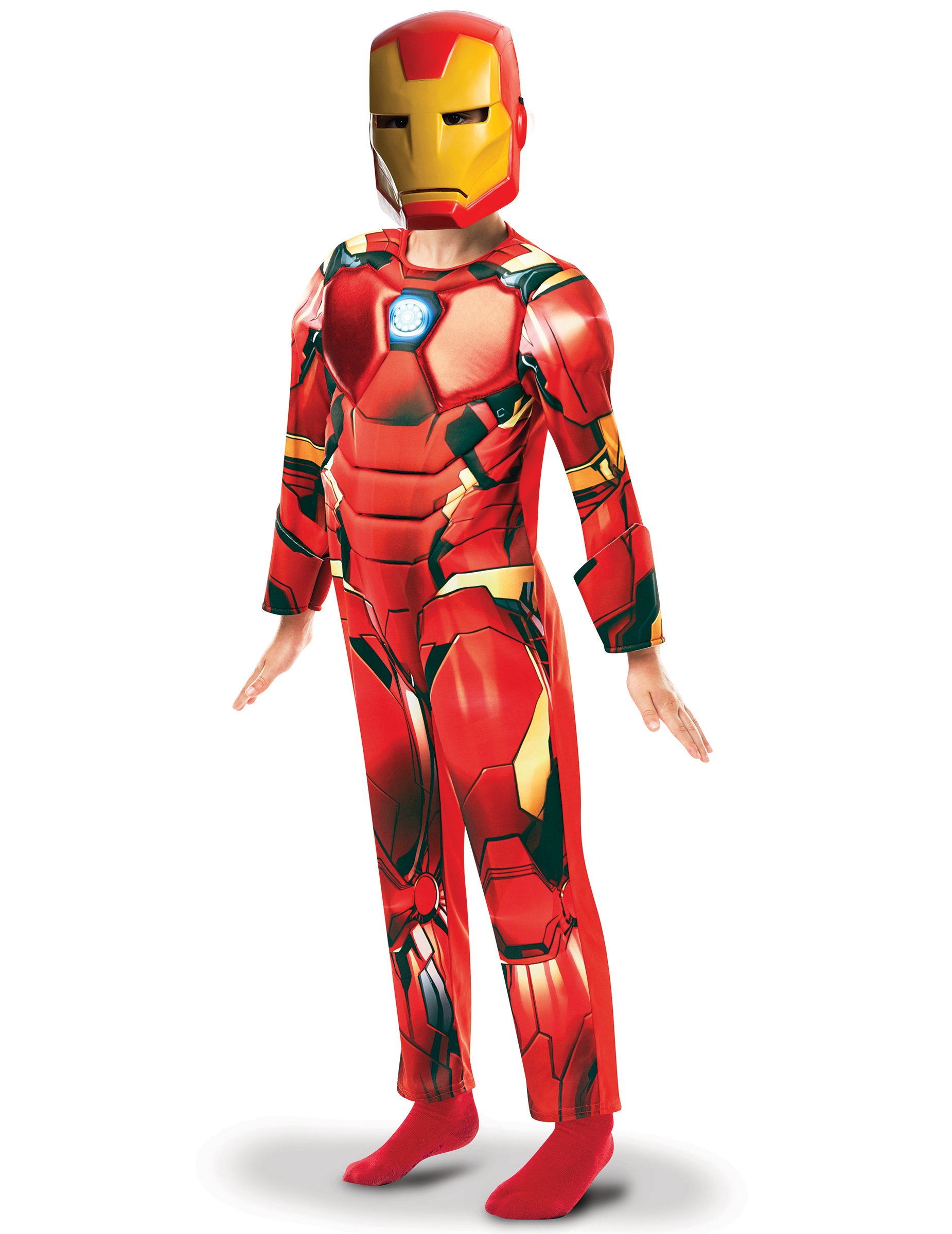 Iron Man-Kostüm für Kinder Avengers rot-gelb
