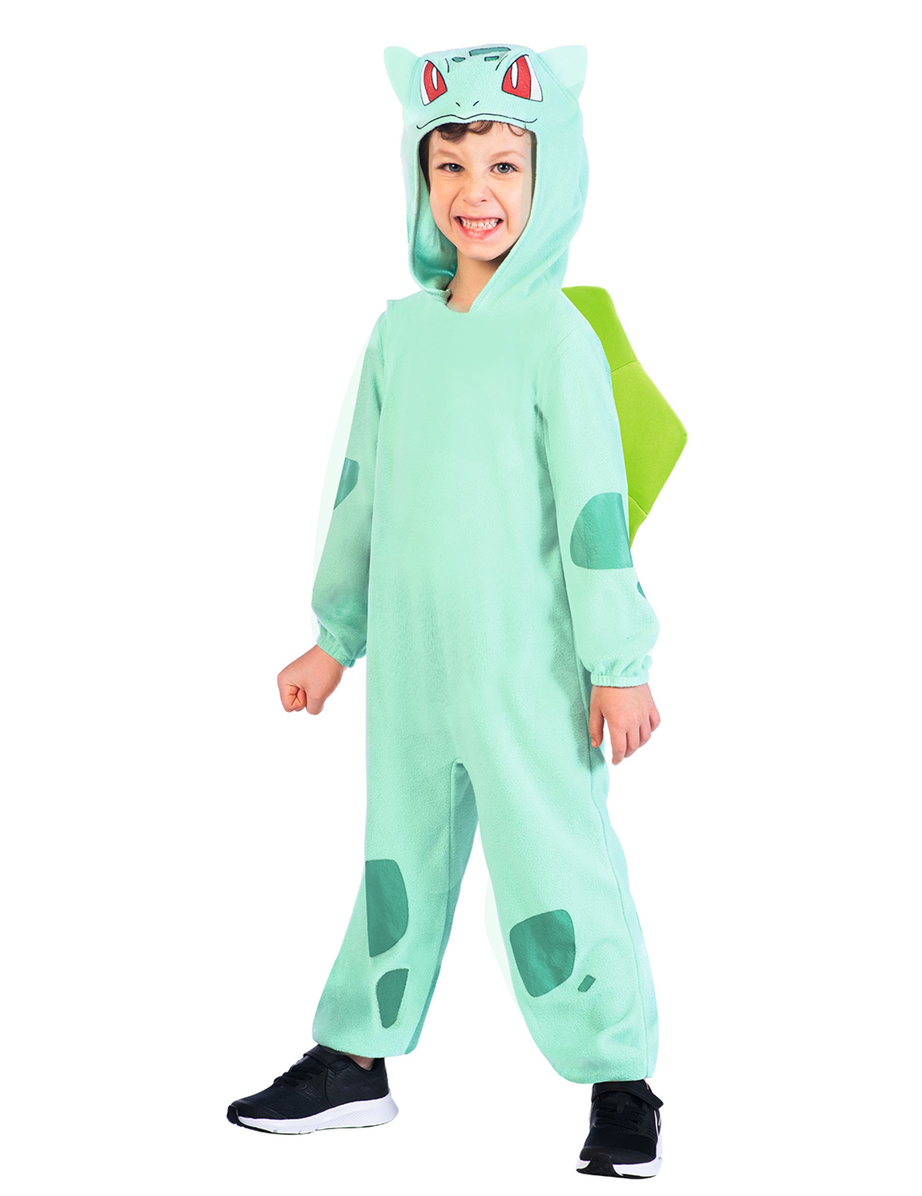 Pokémon Bisasam-Kinderkostüm Lizenzartikel blau-grün