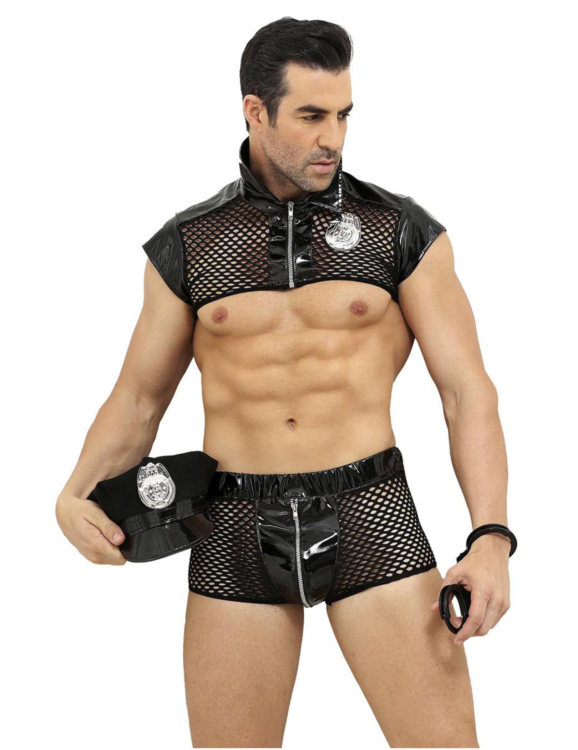 Sexy Luxus Polizeikostüm für Männer