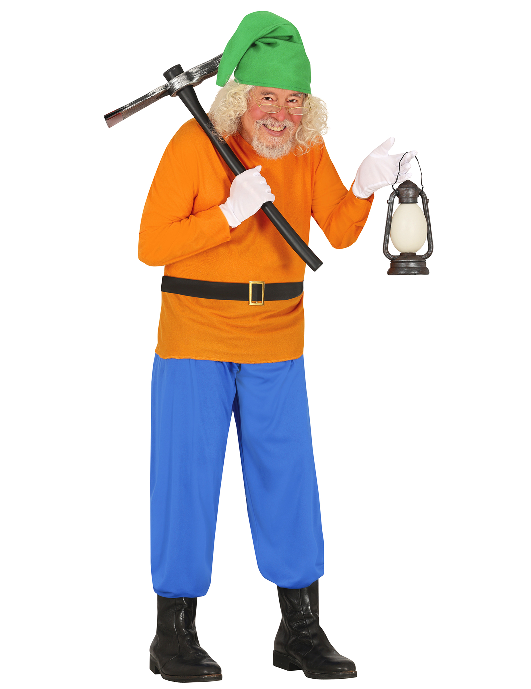 Zwergenkostüm für Erwachsene bunt