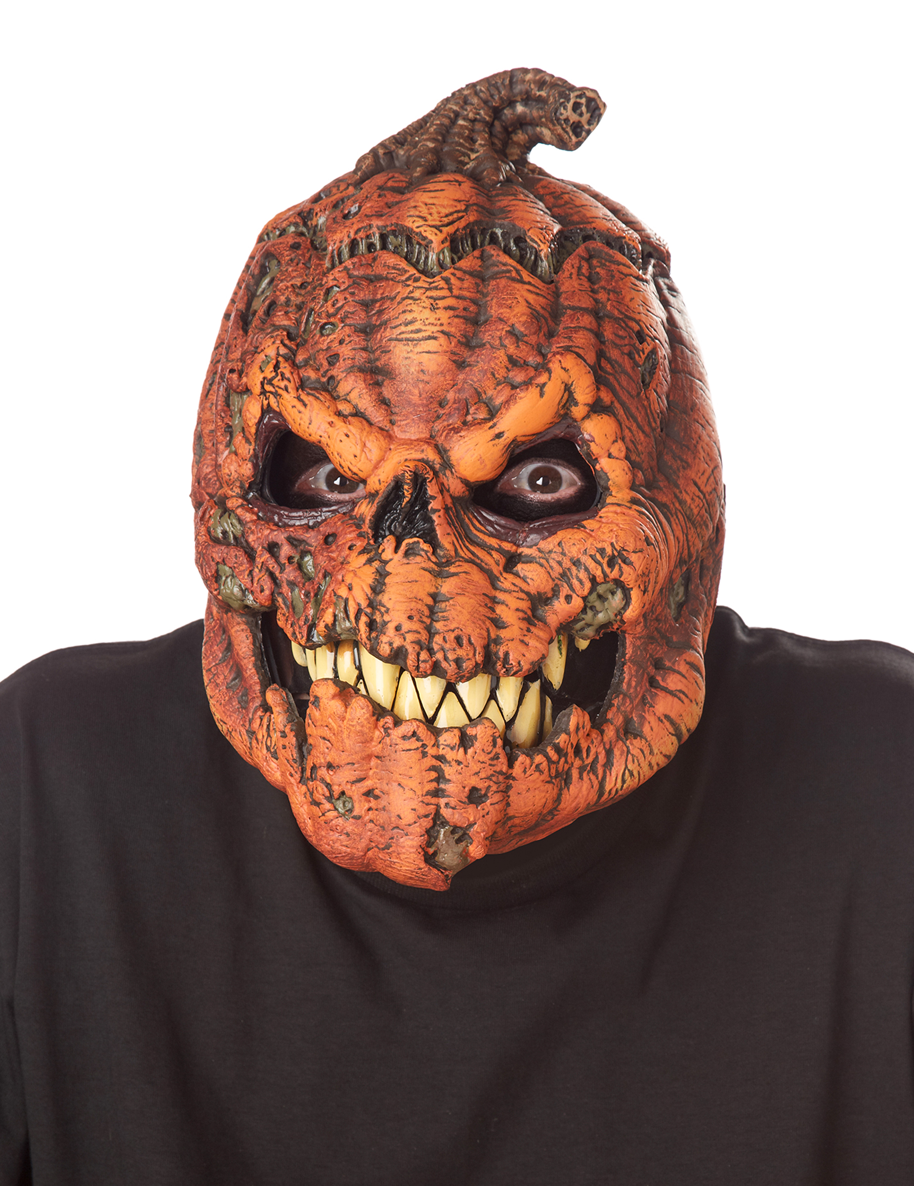 Horror-Kürbis Halloween-Ani-Motion-Maske orange