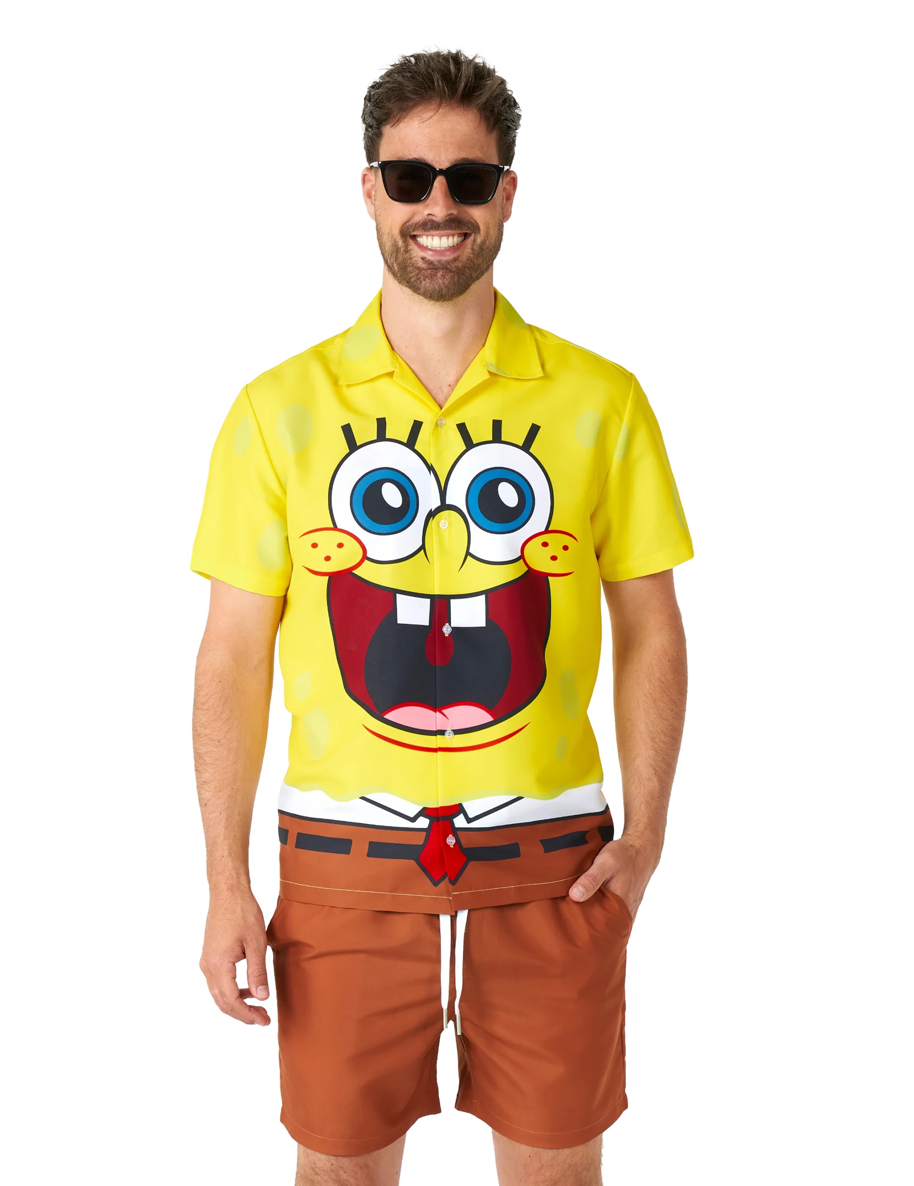 Spongebob Schwammkopf Sommerkostüm Herren Suitmeister