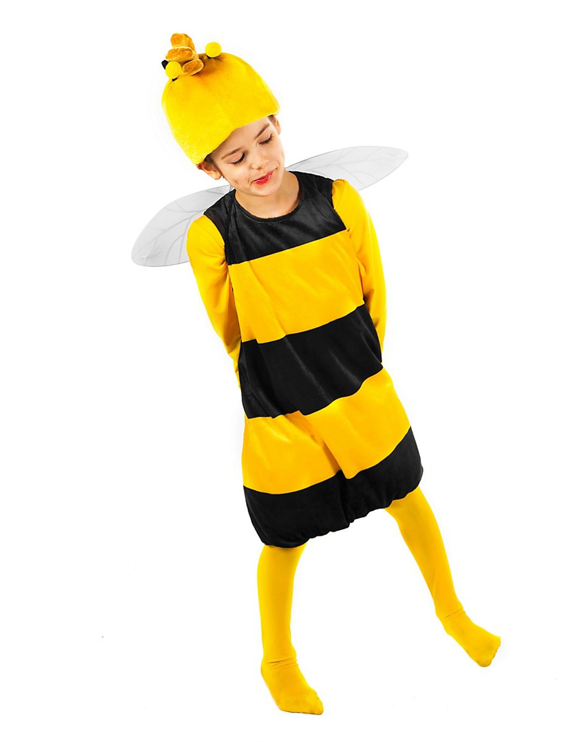 Willi-Kinderkostüm aus Biene Maja gelb-schwarz
