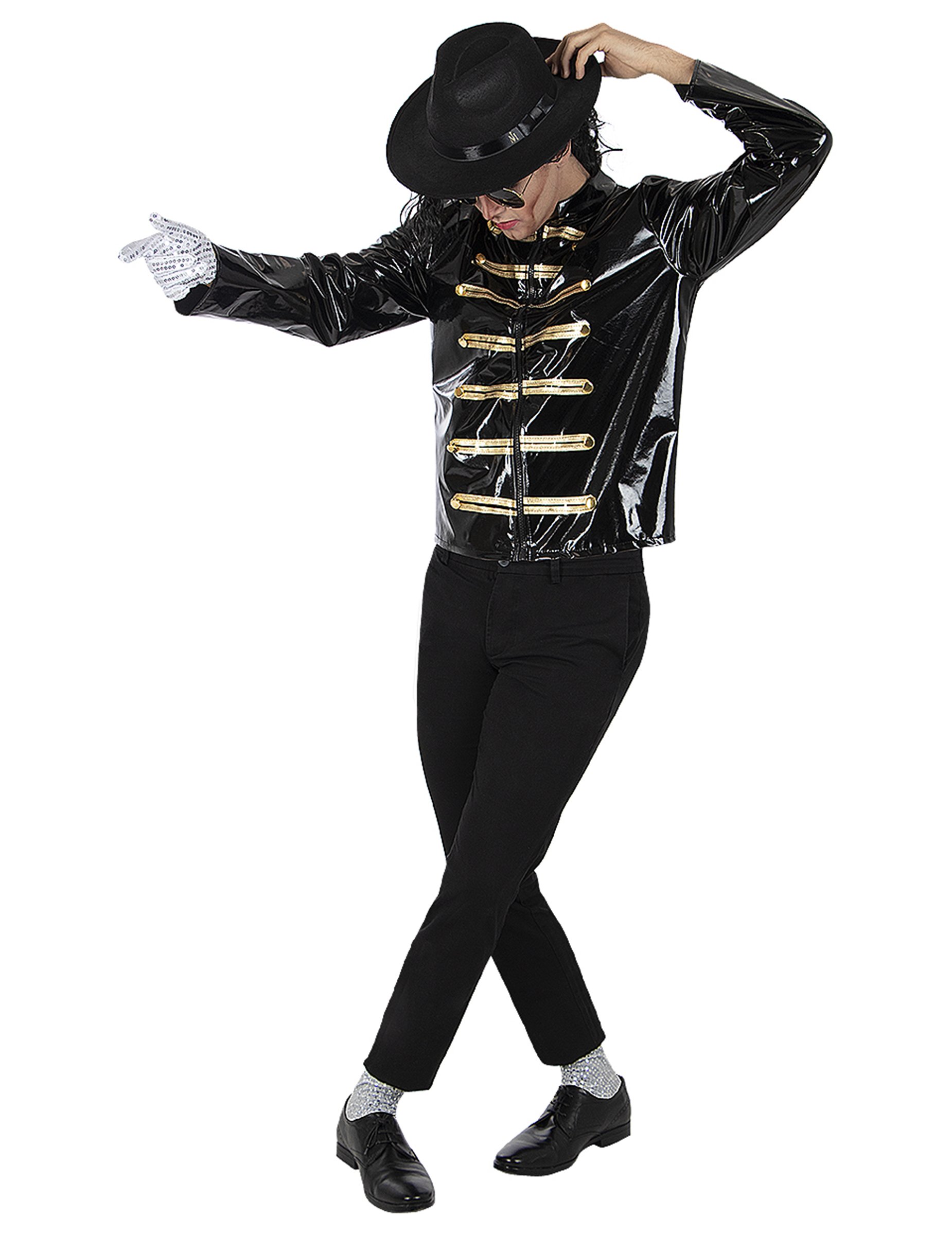 Michael Jackson Jacke schwarz