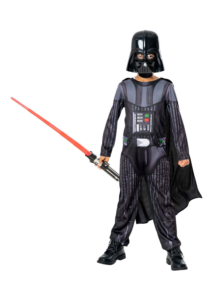 Obi - Darth Vader Kinderkostüm - Kinder 7-8 Jahre schwarz | Karneval & Fasching | Kostüme.com